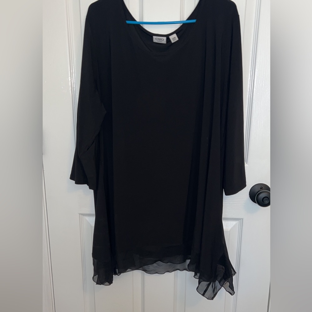 Cato black blouse
